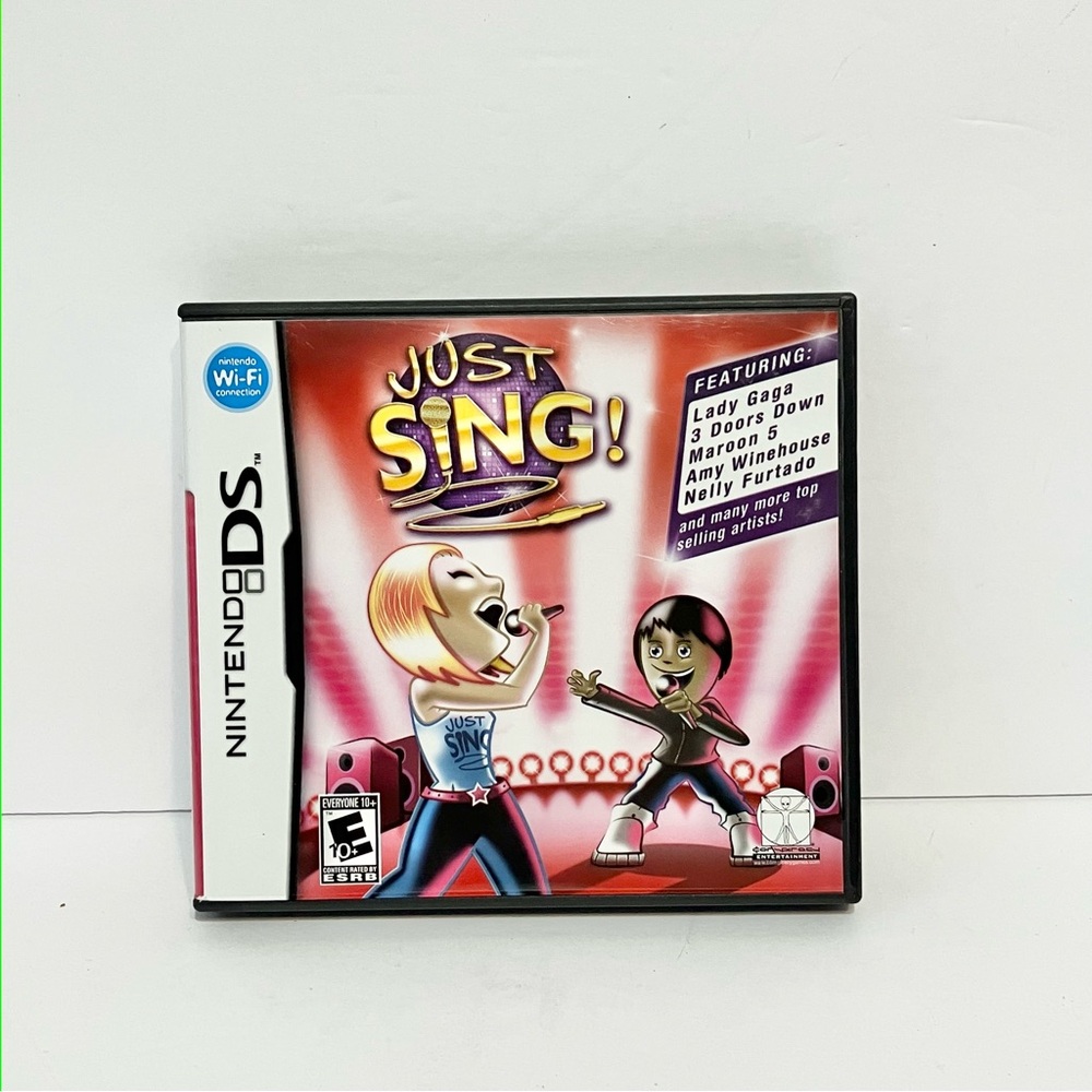 Nintendo DS Just Sing Video Game